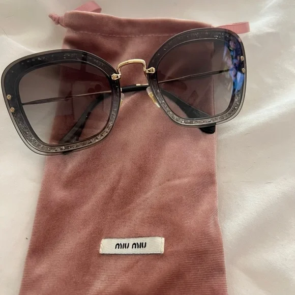 Miu Miu | Accessories | Miu Miu Gorgeous Sunglasses | Poshmark display picture 1